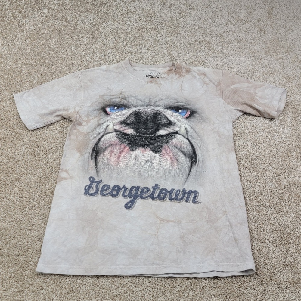 The Mountain Georgetown Bulldogs Graphic T Shirt XL Tie Dye Dog Tee